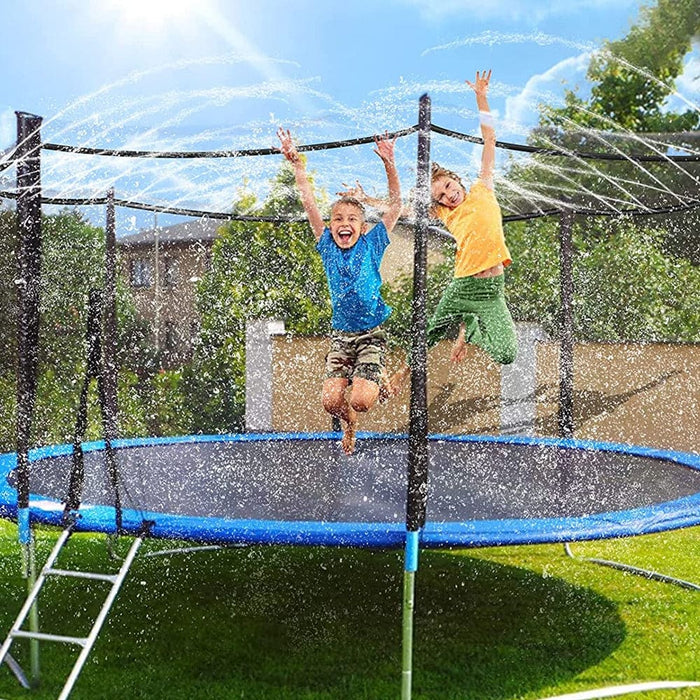 Vibe Geeks Outdoor Trampoline Water Sprinkler Hose