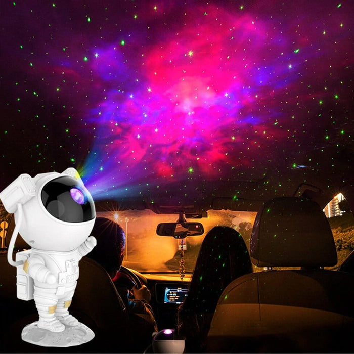 Vibe Geeks Usb Plugged-in Astronaut Galaxy Starry Sky Light