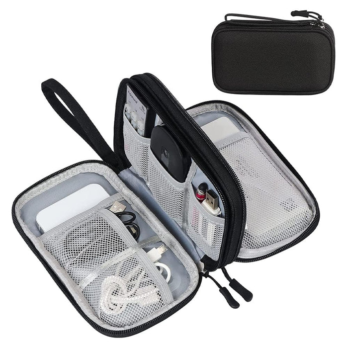 Vibe Geeks All-in-one Portable Travel Cable Organizer Bag