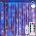 Vibe Geeks Usb Powered Remote Controlled Led Light Curtain