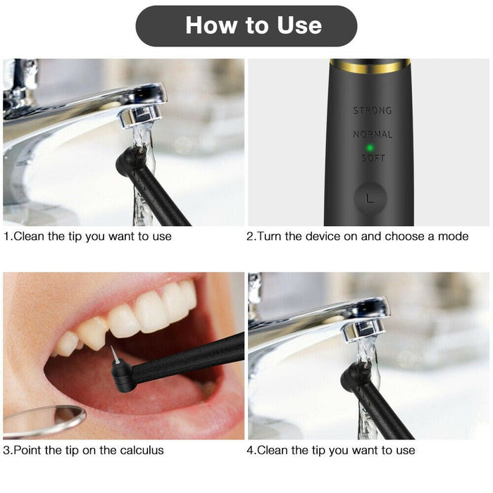 Vibe Geeks Professional Electric Teeth Cleaner Water