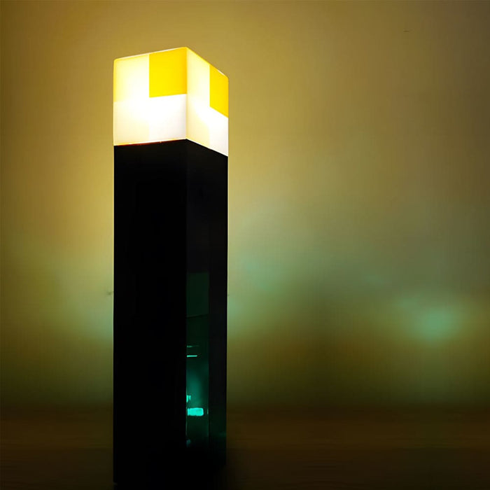 Vibe Geeks Usb Rechargeable Minecraft Themed Led Torch