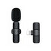 Vibe Geeks Rechargeable Wireless Mini Plugged-in Microphone