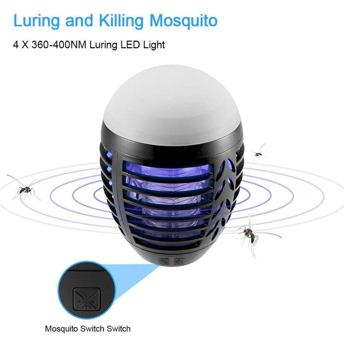 Vibe Geeks Round Egg-shaped Electric Shock-type Mosquito