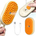 Vibe Geeks Self-cleaning Hair Removal Cat Steamy Brush