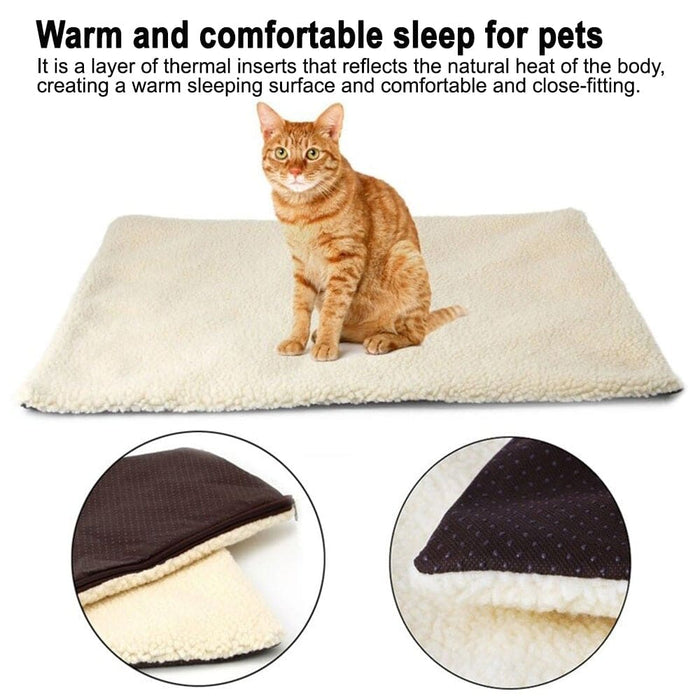 Vibe Geeks Self-heating Thermal Pet Bed Self Warming Mat