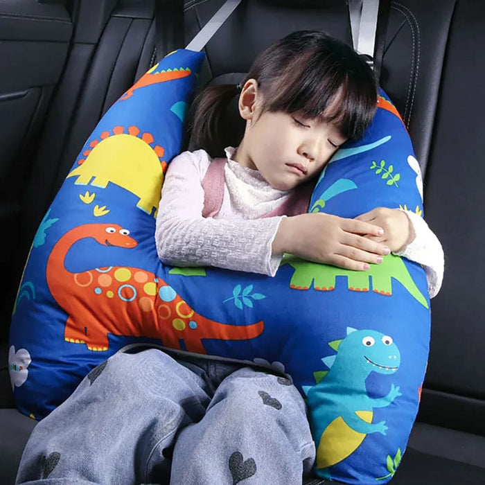 Vibe Geeks H-shaped Kids Car Sleeping Head Support Pillow