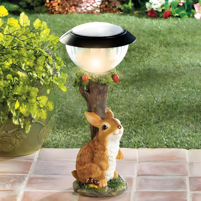 Vibe Geeks Solar Outdoor Animal Garden Backyard Decorative