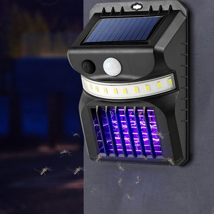 Vibe Geeks Solar Powered Outdoor Mosquito And Insect Killer