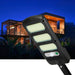 Vibe Geeks Led Solar Street Wall Light Pir Motion Sensor