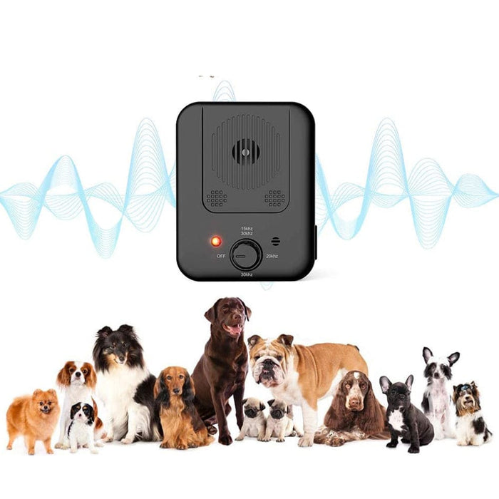 Vibe Geeks Ultrasonic Anti-barking Device With 3 Adjustable