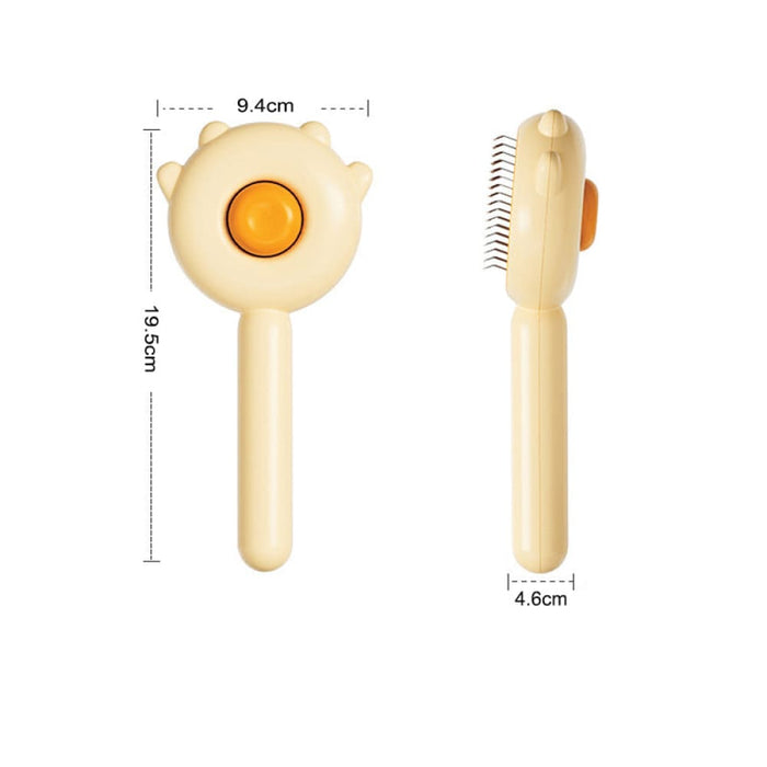 Vibe Geeks Universal Needle Brush Pet De-shedding Massaging