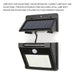 Vibe Geeks Wall Mount 20 Led Motion Sensor Solar Lights