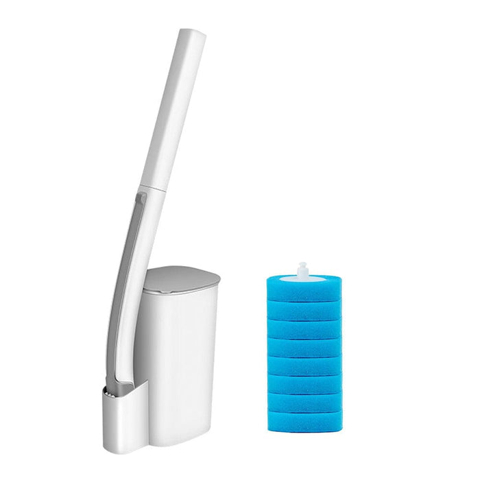 Vibe Geeks Wall-mounted Toilet Brush Set With Storage Caddy