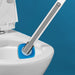 Vibe Geeks Wall-mounted Toilet Brush Set With Storage Caddy