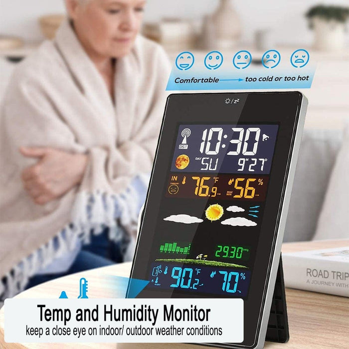 Vibe Geeks Wireless Indoor And Outdoor Weather Station