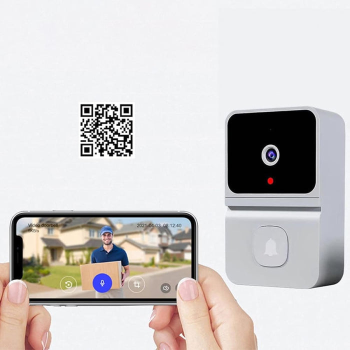 Vibe Geeks Wireless Video Support Doorbell With Night