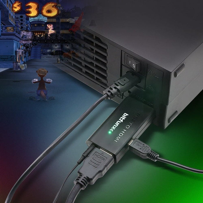 Video And Audio Ypbpr Ps2 To Hdm-compatible Converter