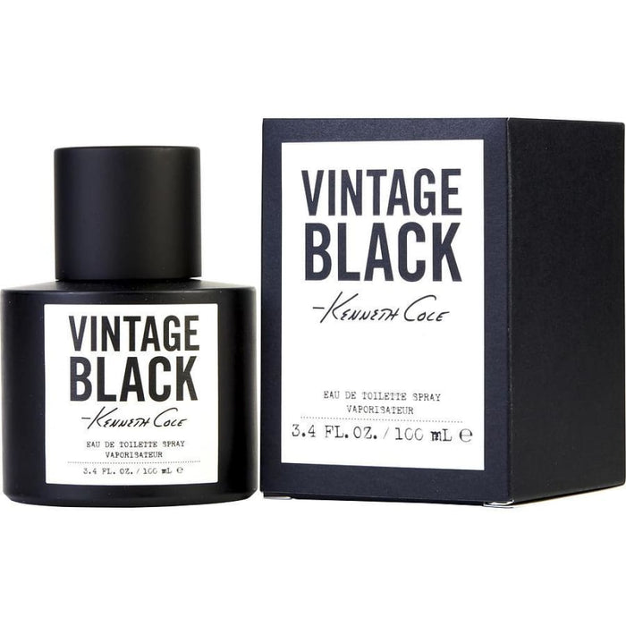 Vintage Black Edt Spray By Kenneth Cole For Men - 100 Ml