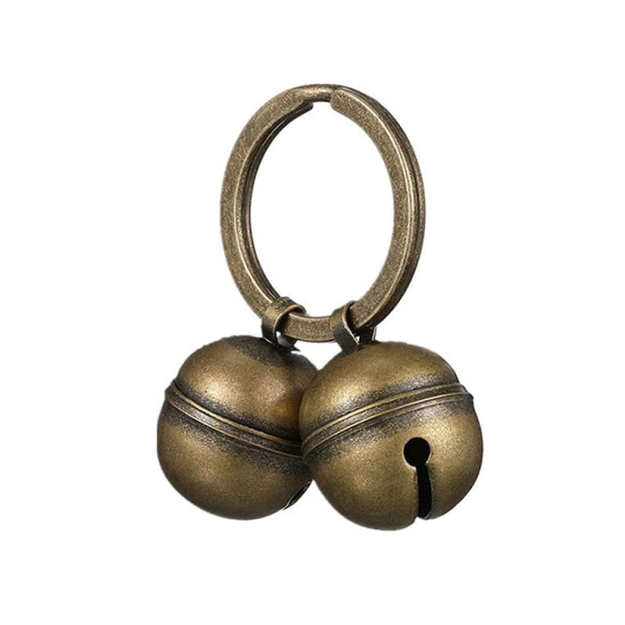 Vintage Brass Durable Crisp Sound Pet Tracker Jingle Bell