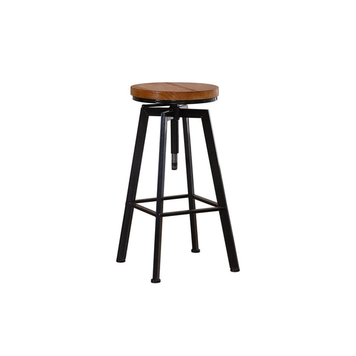 Vintage Retro Industrial Swivel Bar Stool