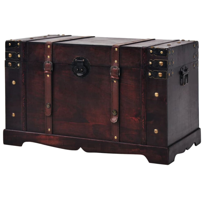 Vintage Treasure Chest Wood 66x38x40 Cm Xapain