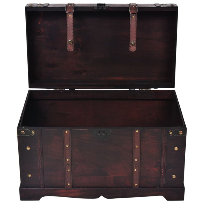 Vintage Treasure Chest Wood 66x38x40 Cm Xapain