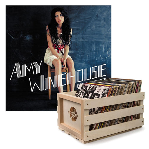 Vinyl Album Bundle Record Crate And Amy Winehouse s Back