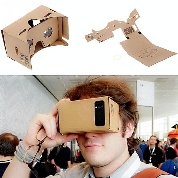 Virtual Reality Mobile Phone 3d Carton Glasses