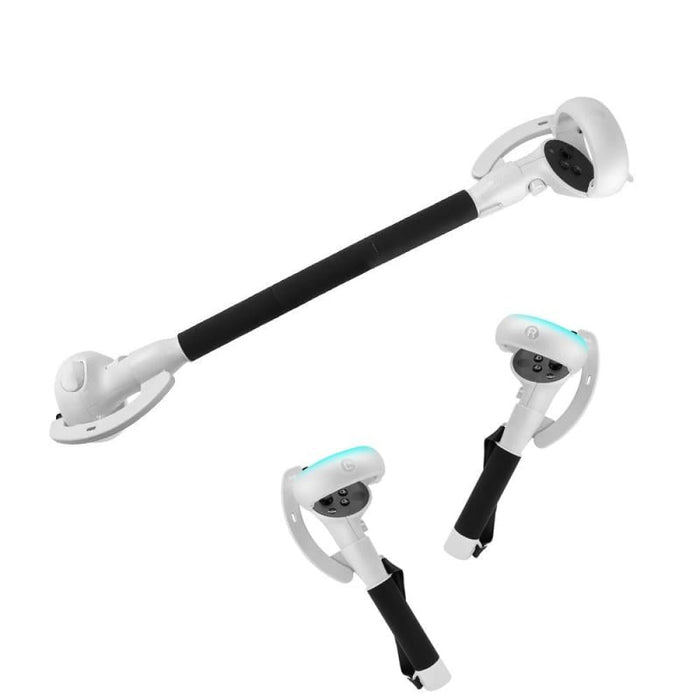 Vr Controllers Long Stick Handle For Meta Quest 2 Playing