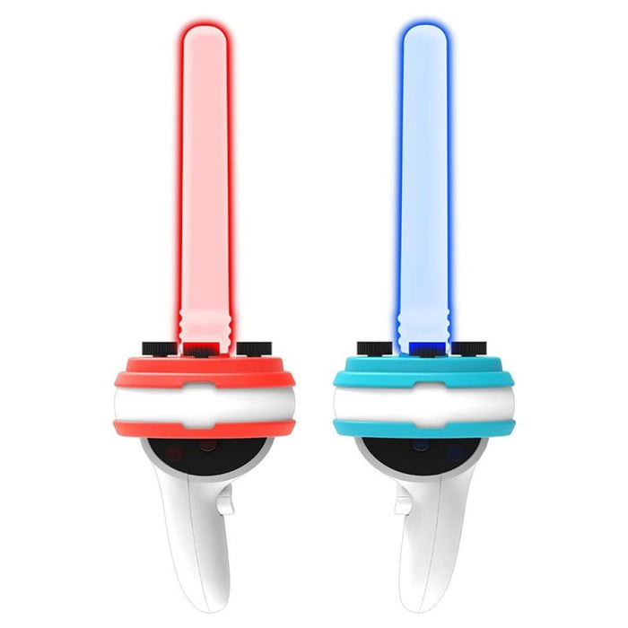 Vr Motion Rhythm Lightsaber Red/blue Pair For Meta Quest