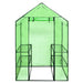 Walk-in Greenhouse With 4 Shelves Aopap