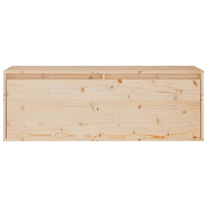 Wall Cabinet 100x30x35 Cm Solid Wood Pine Notalp