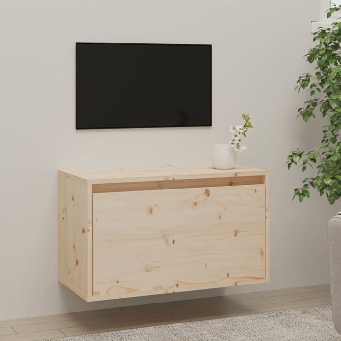 Wall Cabinet 60x30x35 Cm Solid Wood Pine Notaap