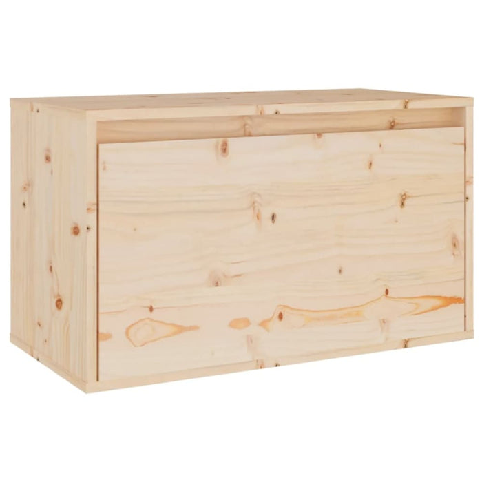 Wall Cabinet 60x30x35 Cm Solid Wood Pine Notaap