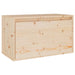 Wall Cabinet 60x30x35 Cm Solid Wood Pine Notaap