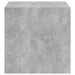 Wall Cabinet Concrete Grey 37x37x37 Cm Chipboard Nbpapl