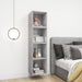 Wall Cabinet Concrete Grey 37x37x37 Cm Chipboard Nbpapl