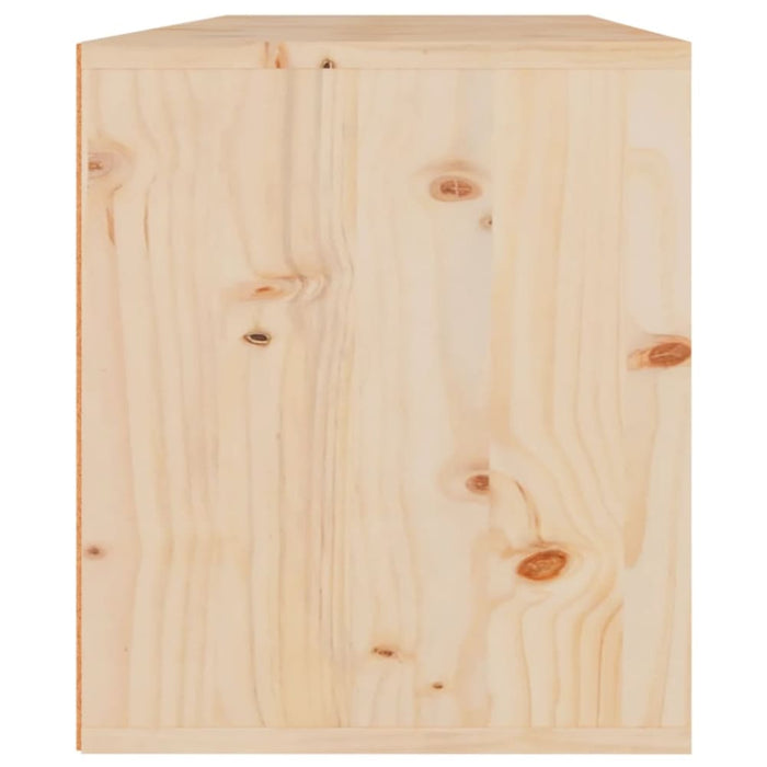 Wall Cabinets 2 Pcs 45x30x35 Cm Solid Wood Pine Notatl