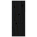 Wall Cabinets 2 Pcs Black 30x30x80 Cm Solid Wood Pine Notpba