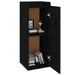 Wall Cabinets 2 Pcs Black 30x30x80 Cm Solid Wood Pine Notpba