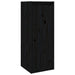 Wall Cabinets 2 Pcs Black 30x30x80 Cm Solid Wood Pine Notpba