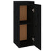 Wall Cabinets 2 Pcs Black 30x30x80 Cm Solid Wood Pine Notpba