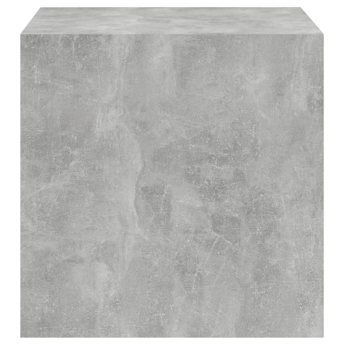 Wall Cabinets 2 Pcs Concrete Grey 37x37x37 Cm Chipboard