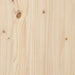 Wall Cabinets 2pcs 100x30x35 Cm Solid Wood Pine Notall