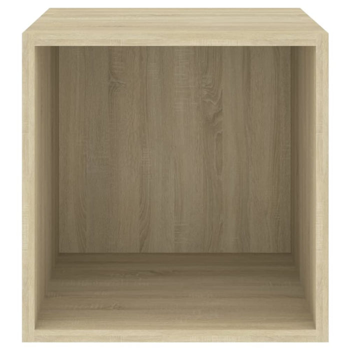 Wall Cabinets 4 Pcs Sonoma Oak 37x37x37 Cm Chipboard Nbpapp