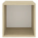 Wall Cabinets 4 Pcs White And Sonoma Oak 37x37x37 Cm