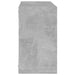 Wall Cube Shelves 2 Pcs Concrete Grey 26x15x26 Cm Nbibti