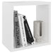 Wall Cube Shelves 2 Pcs White And Sonoma Oak 26x15x26 Cm