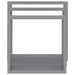 Wall Cube Shelves 3 Pcs Grey Mdf Txtkpo